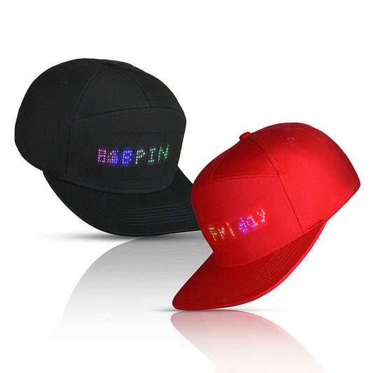 LED display luminous hat