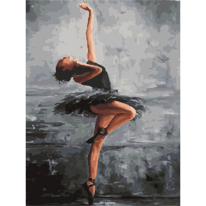 Frame Ballet Painting Press Digital Canvas Character Oil Painting