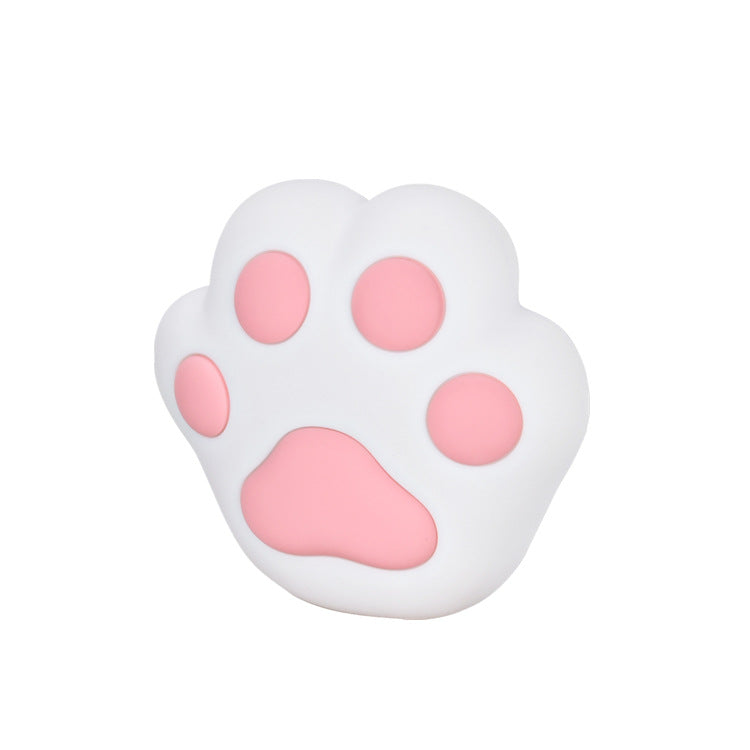 Cute cat claw silicone night light wall light