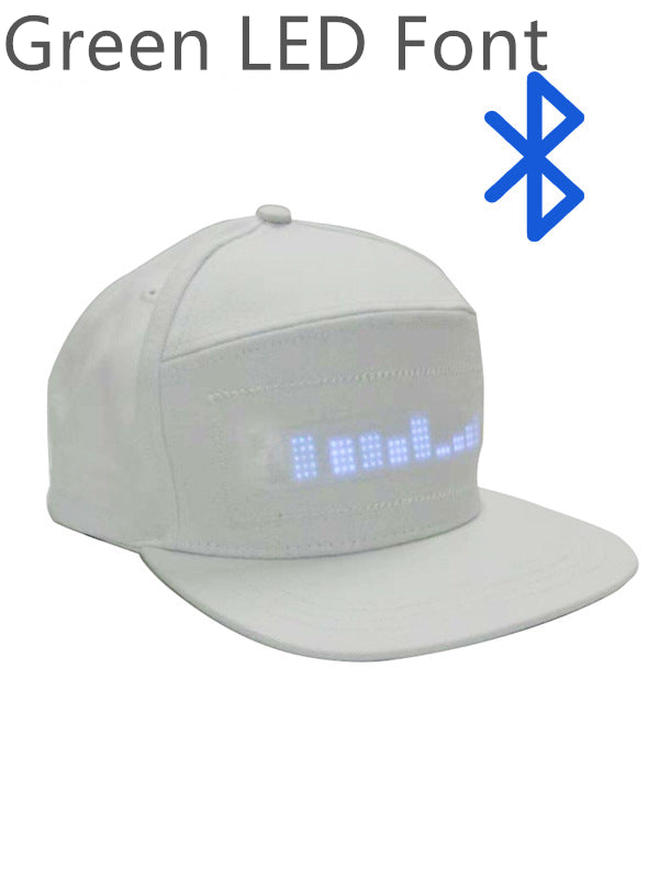 LED display luminous hat