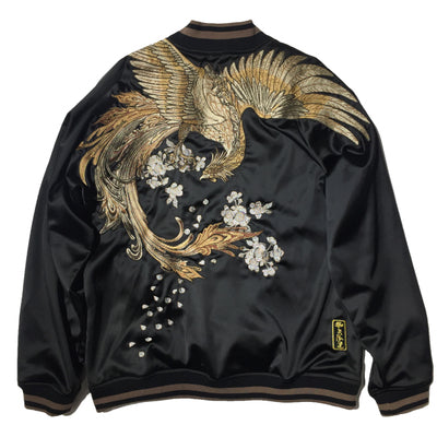 Embroidered baseball jacket