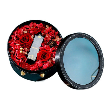 Valentine's Day Immortal Flower Lipstick Gift Box Creative Birthday Gift