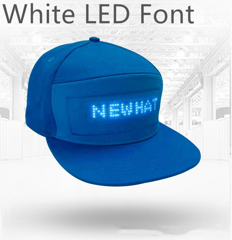 LED display luminous hat